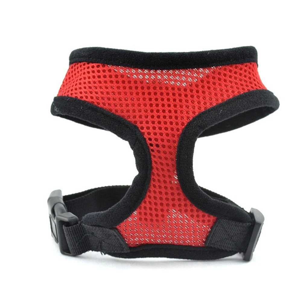 1Pcs Adjustable Dog Harness Vest Pet Chest Strap Soft Breathable Nylon Mesh Vest Pet Training Strap Pet Accessories