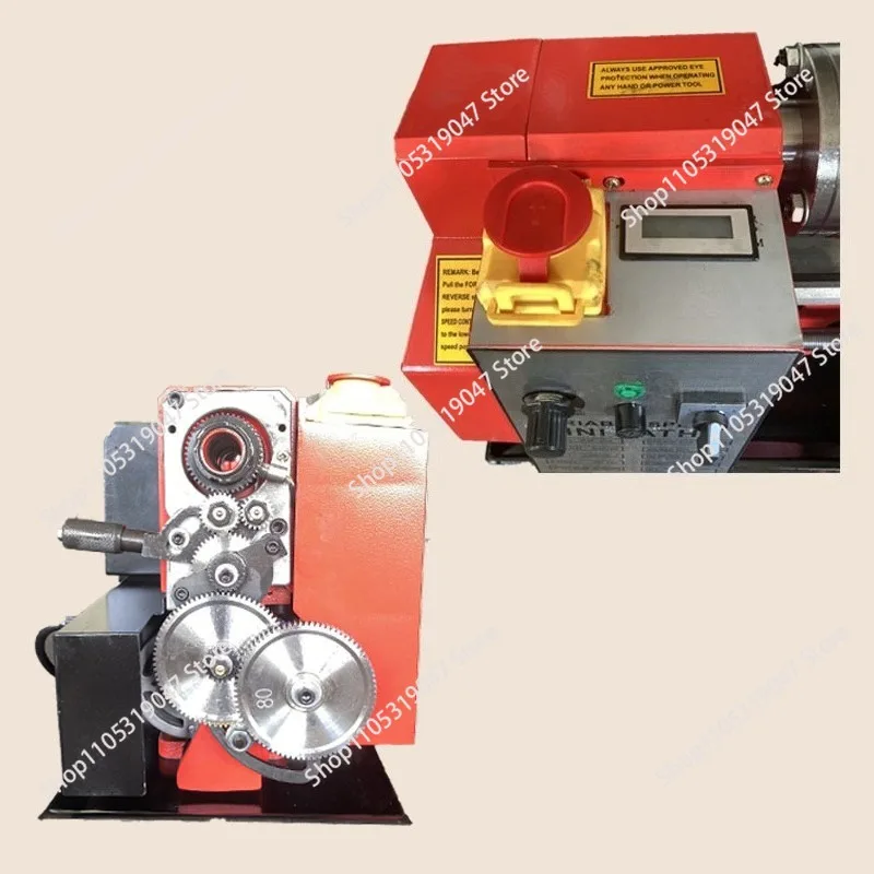 CJ0618 Small Lathe Metal Household Micro Lathe DIY Teaching Multifunctional Mini Lathe view 3