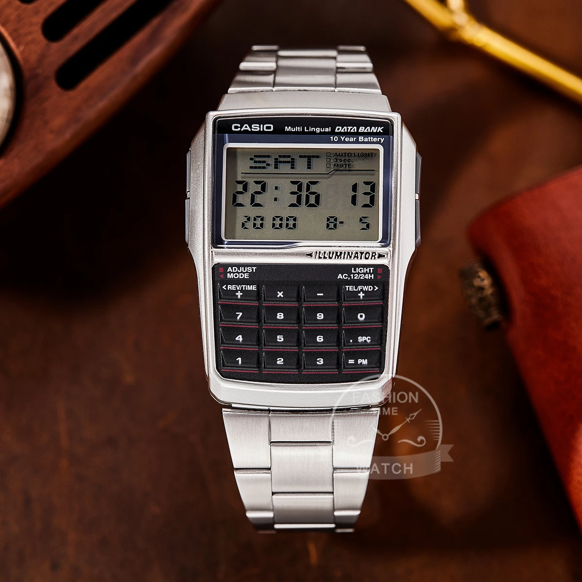 Casio uhr für männer top luxus set military LED relogio 50m Wasserdichte digitale sport quarzuhr Retro computer stil DBC-32D-