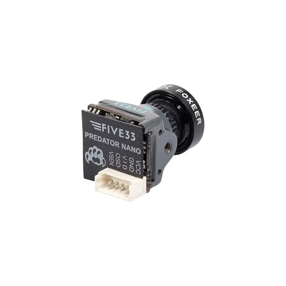 FOXEER Five33 PRE HV-FLIPPED Predator 5 Nano 1000TVL Rotation 1.7 Objektiv für FPV-Rennen