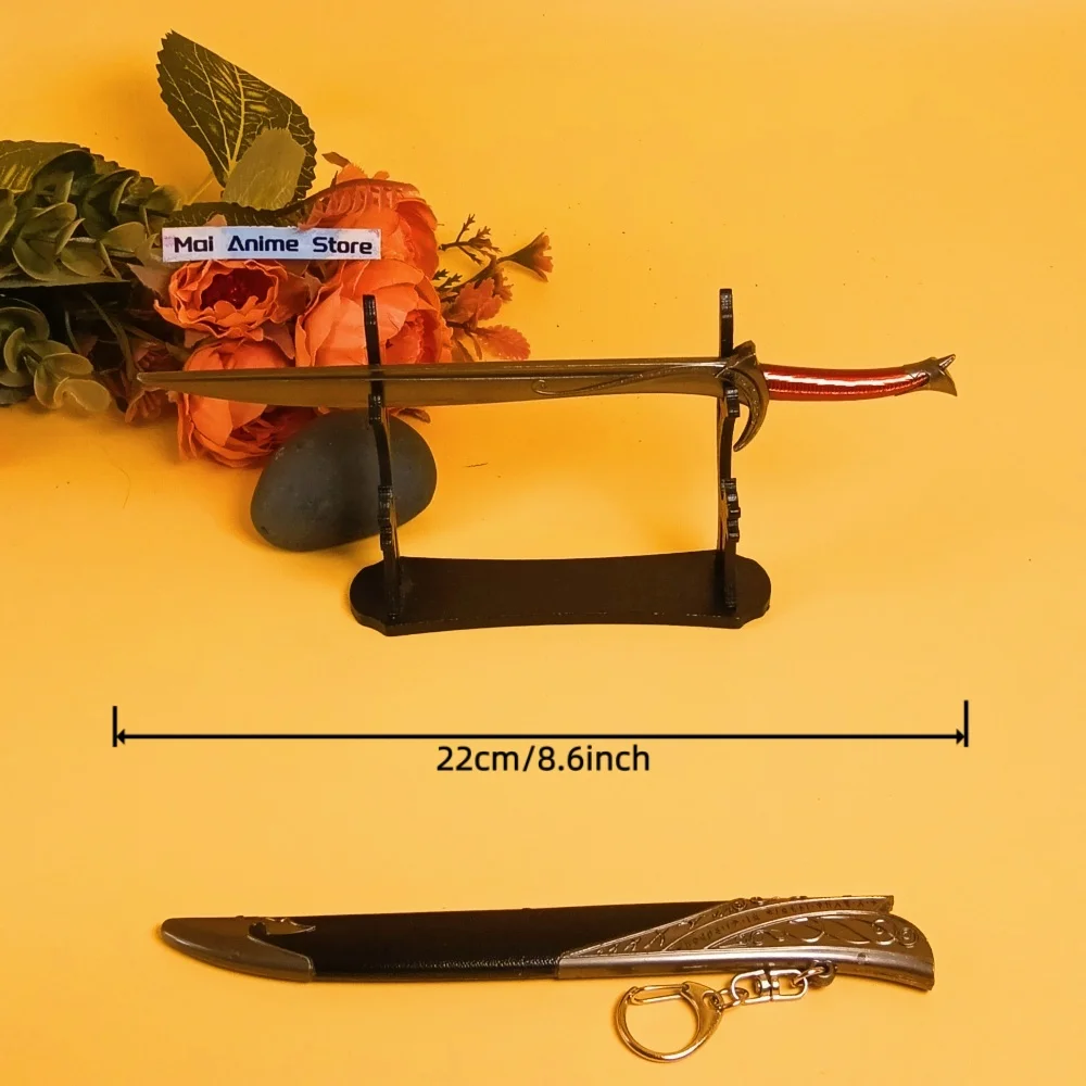 8.6 polegada baggins anel katana glamourosa narthil anel aragorn espada samurai metal ninja faca espada real japonês katana brinquedo presente