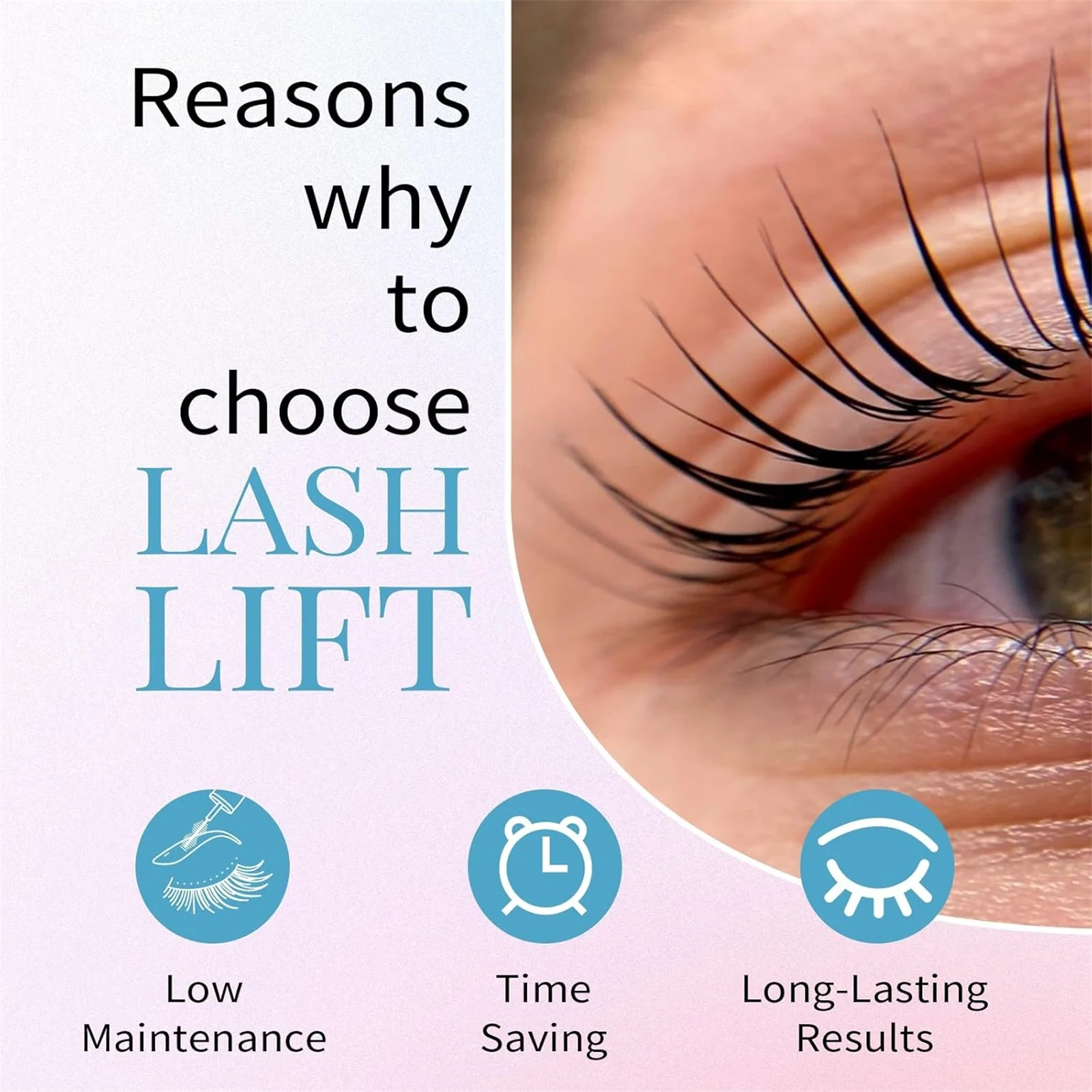 Lomansa Kit de levage de cils Kit de permanente de cils levage de curling naturel avec instructions détaillées ensemble complet de levage de cils outil de maquillage