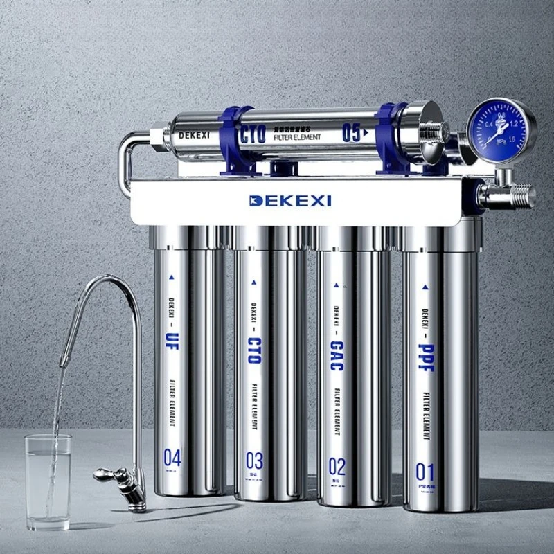 منقي مياه منزلي UF - غشاء 0.01 ميكرومتر، فلتر مسبق لمياه الصنبور في المطبخ، مشروب مباشر، يحتفظ بالمعدن #3