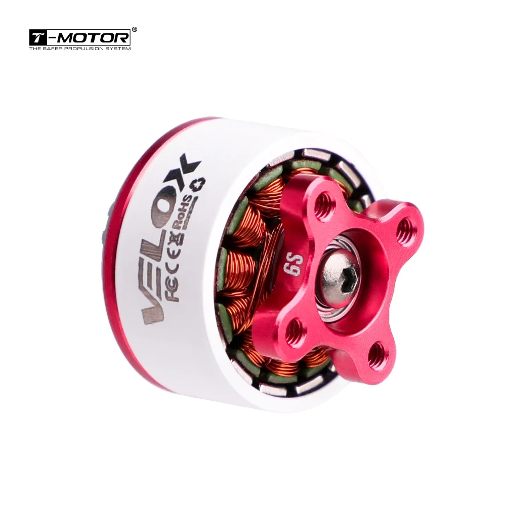 T-MOTOR Hobby VELOX V1507 3 Inci MOTOR Dorong Tinggi Mendukung Drone FPV 4S & 6S 3 Inci Drone Quadcopter Drone Ringan DlY
