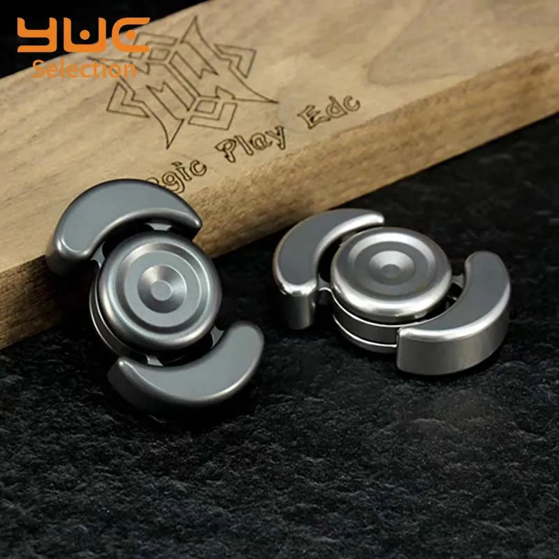 

YUC Fidget Spinner Antistress Hand Adult Toys Technological Gatgets Fidget Toy Metal Boys Gift Items Desk Edc Anxiety Gyroscope