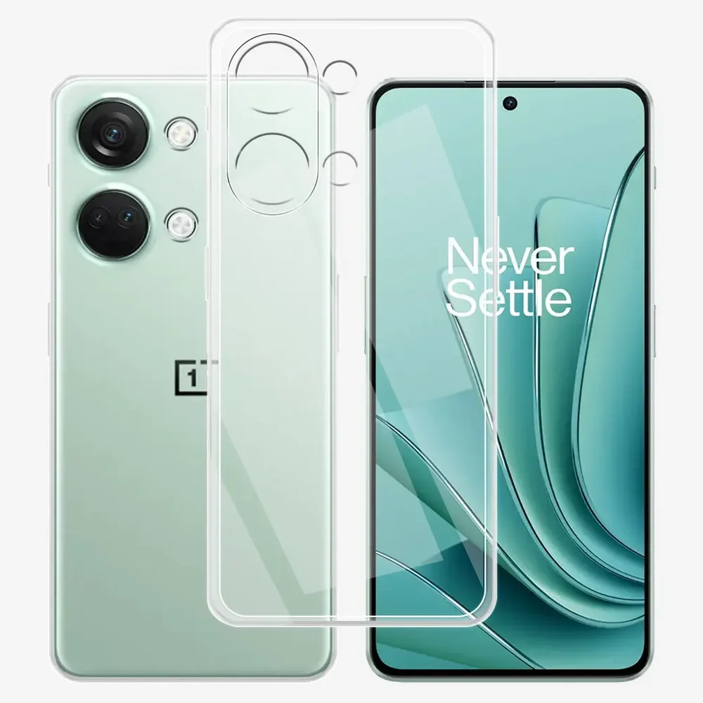 For OnePlus Nord 3 5G Case Clear Silicone Soft TPU Back Cover For OnePlus Nord CE 3 Lite 5G Funda For OnePlus Nord 2 5G 2T Coque