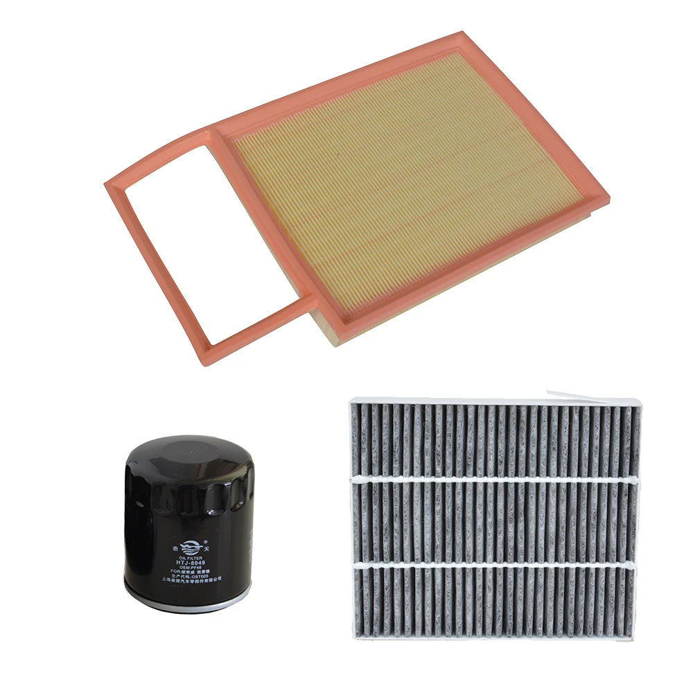 

3Pcs/Set Oil Cabin Air Filters For LIXIANG ONE 1.2T 2019-2023 Engine: DAM12TD M01-90000059 41523CT011B 12640445 89017524