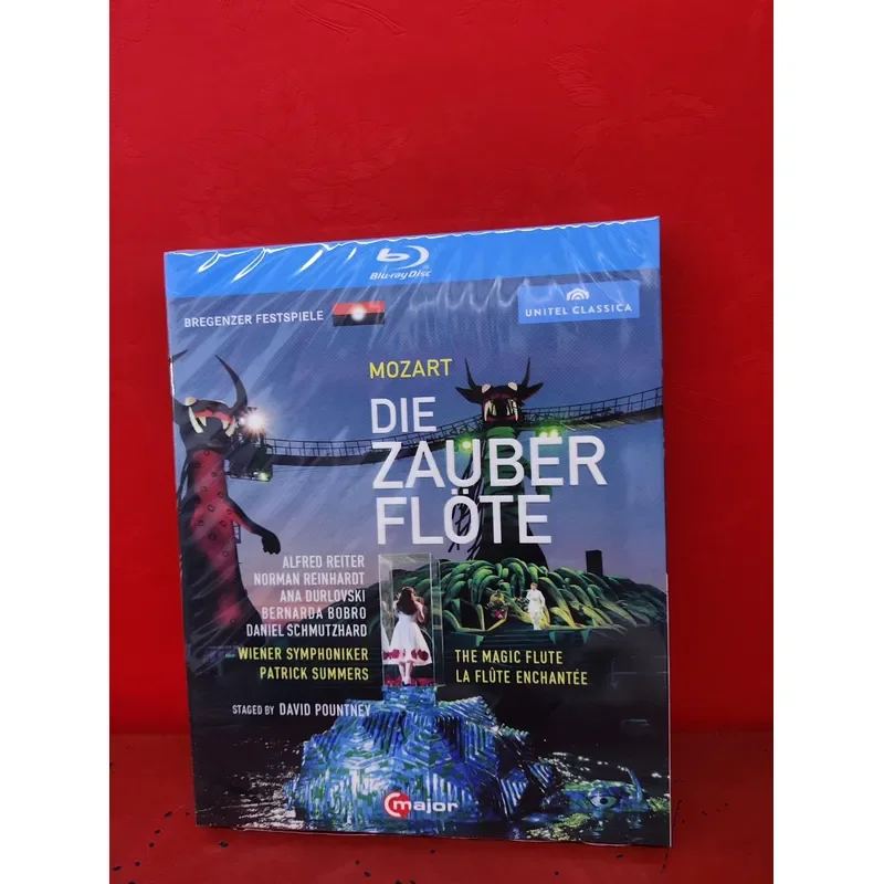 Mozart Magic Flute Bregenz Festival Live Edition Blu-ray Disc