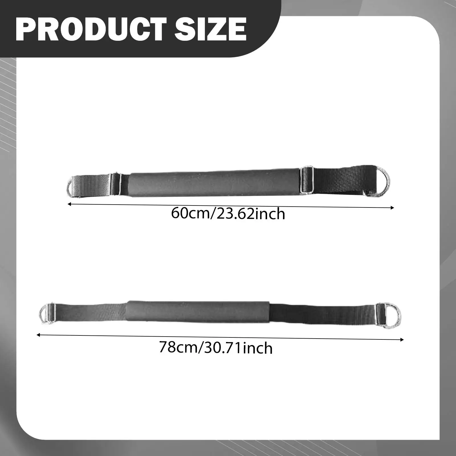 Pilates Reformer Strap Adjustable Length Portable Workout Equipment for Women Yoga Pilates Accessories Kit