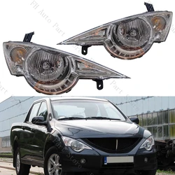 Headlamp Headlight For Ssangyong Actyon Sports Pickup 2006-2011 Car Front Bumper Head Light Lamp 8310131103 8310231103