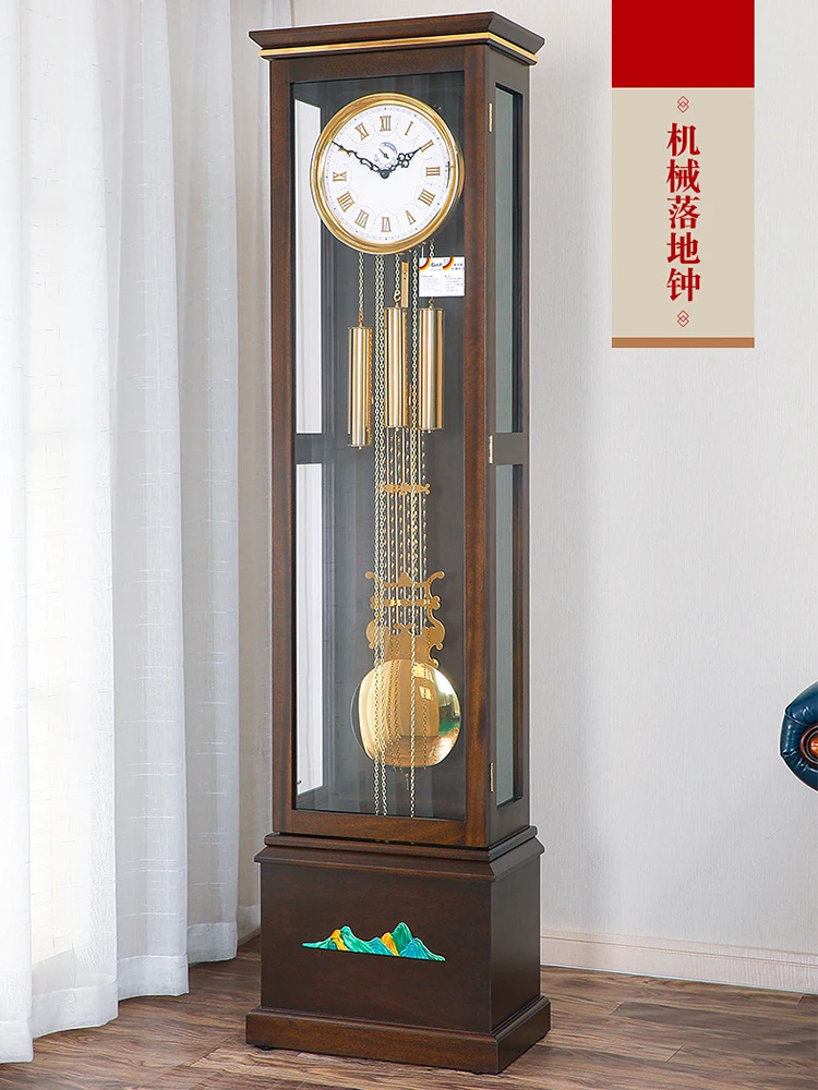 

Minimalist Music Time Clock, Floor Clock, Home Creative Big Pendulum Clock, Villa Deluxe Standing Bell, Chinese Hemmler Grand Se