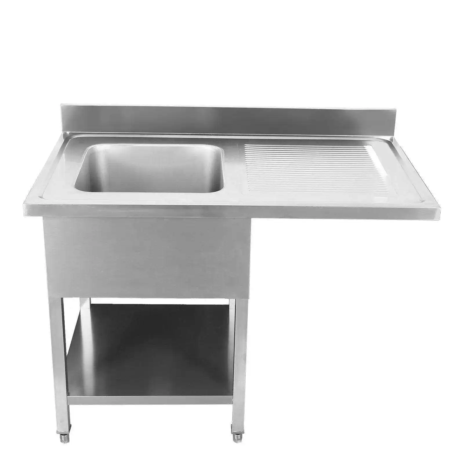 โต๊ะทำงานสแตนเลส อ่างล้างจานคร - Commercial Kitchen Table บทวิจารณ์และราคา