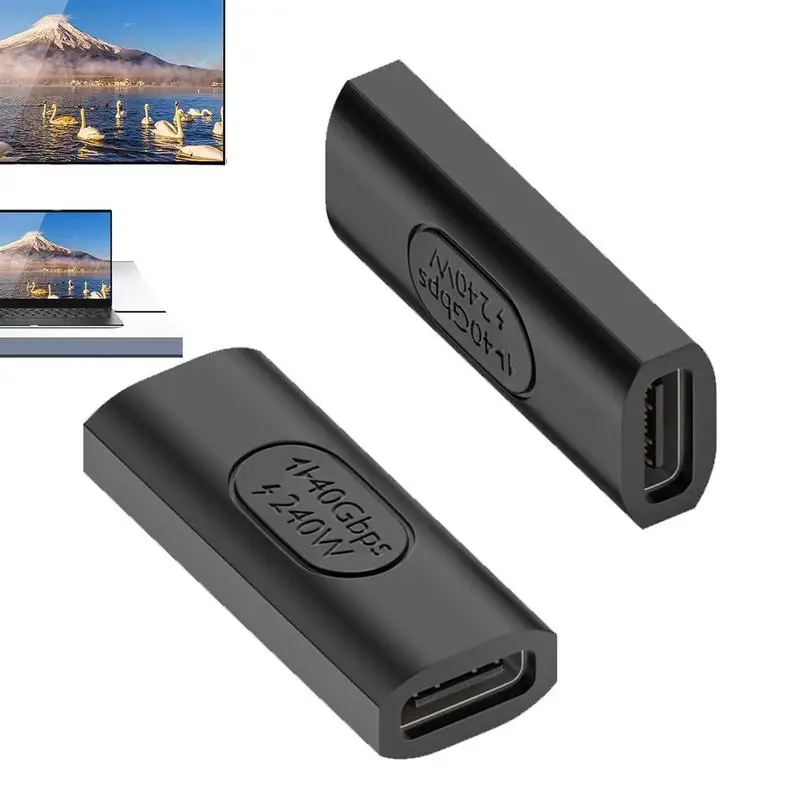 

Переходник с USB C на USB Type C, 240 Вт, 90 градусов, 8K, HD, 40 Гбит/с