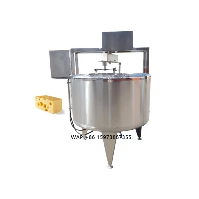 Commercial Mozzarella Cheese Making Machine Small Cheese Vat SS 304 Motor 220V/380V