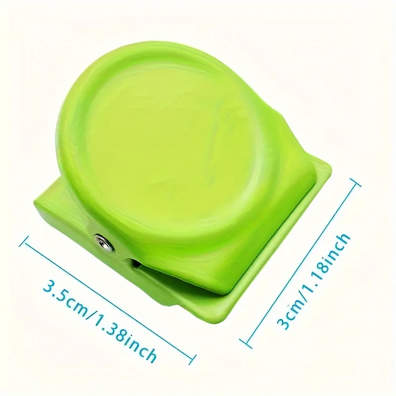 5 قطع من مشابك المكتب والثلاجة المغناطيسية - منظمات المستندات متعددة الألوان ومتعددة الاستخدام لملحقات مكتب المنزل والمطبخ #3