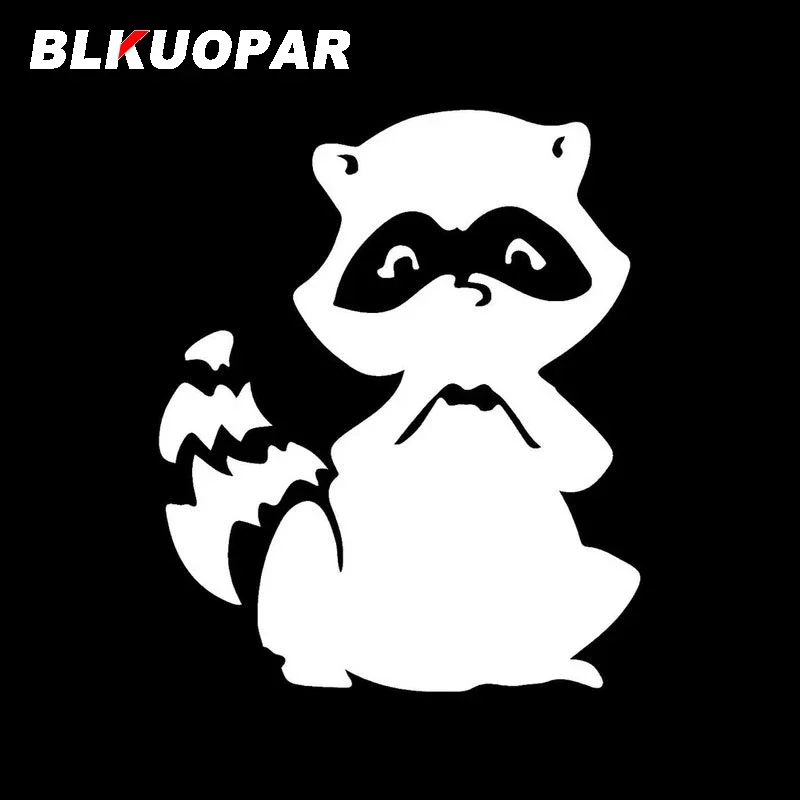 BLKUOPAR For The Squirrel Covering Its Mouth Car Stickers Air Conditioner Waterproof Decal Die-cut Personality Graphics Decals