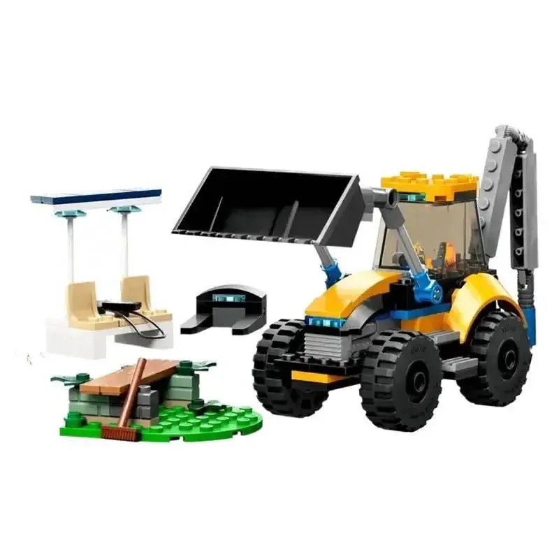 

Городской мобильный строительный кран, экскаватор, строительные блоки, MOC, сборка кирпичей, игрушки, подарок для детей