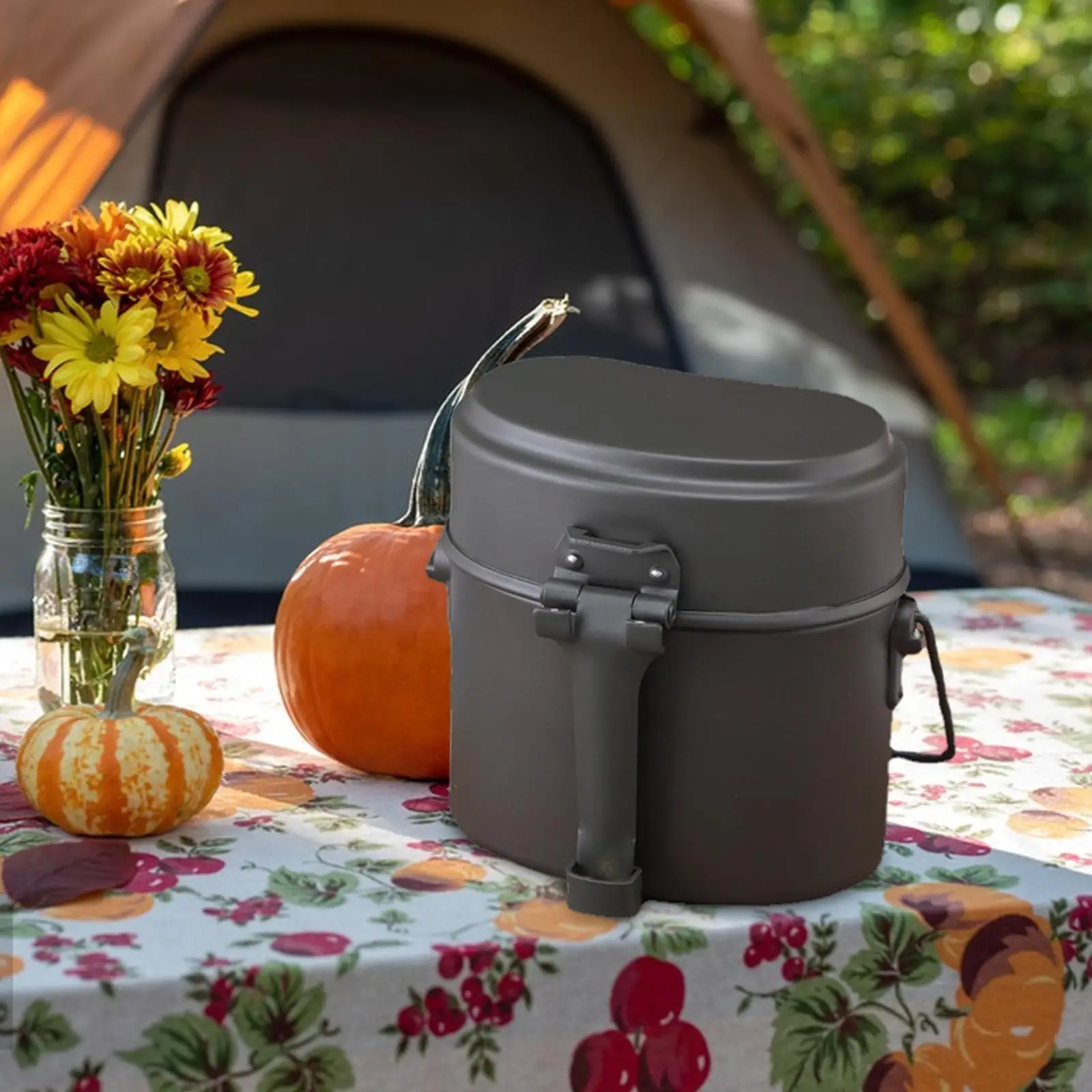 Food Lunch Box Bowl Mess Tin Lunch Containers for Camping Picnic Men Women