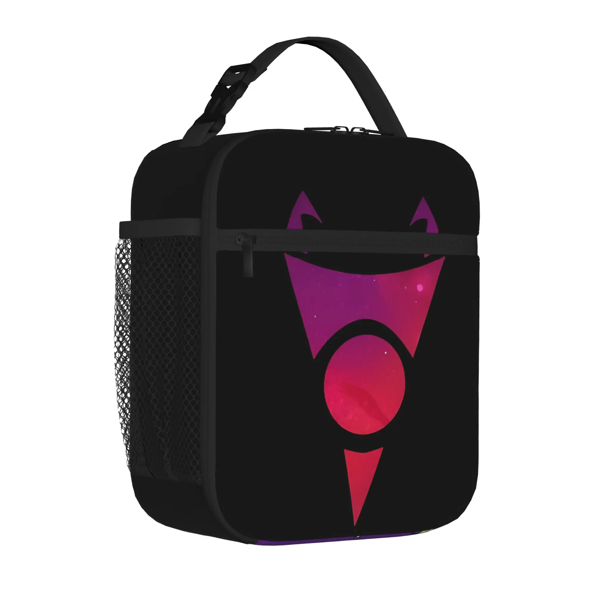 1 Piece For Students Food Container vintage alien Portable Pocket Invader Zim Zipper Closure Aluminum Foil Food Pouch For Travel