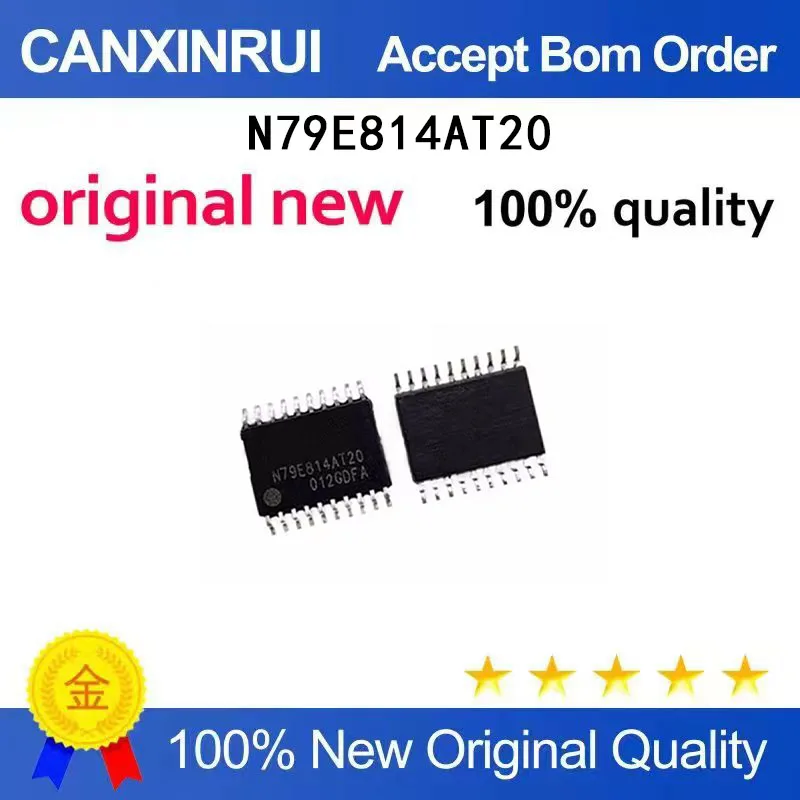 (5-100 Pieces) Brand new original N79E814AT20 TSSOP-20 integrated circuit chip IC in stock