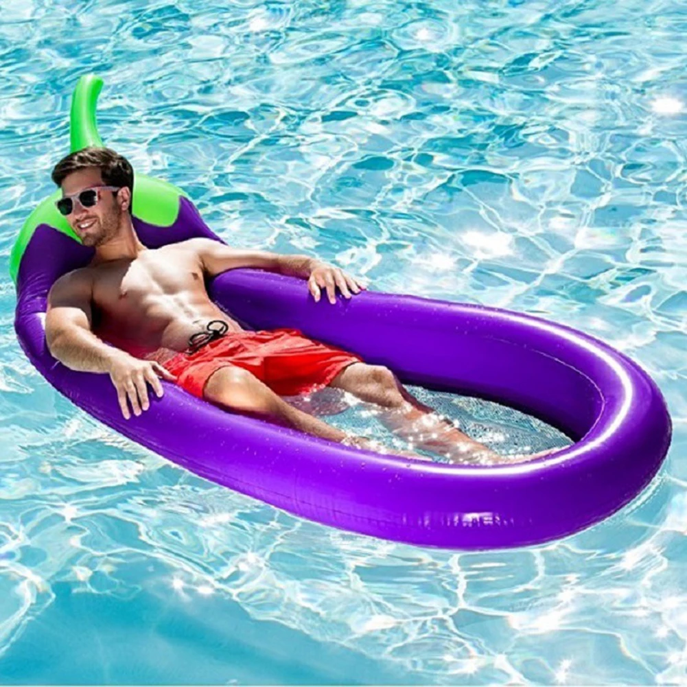 

Inflatable Hammock Floating Row Lounges Folding Swimming Bed Portable Beach Summer Swimming Pool Water Pool Float Party Beach