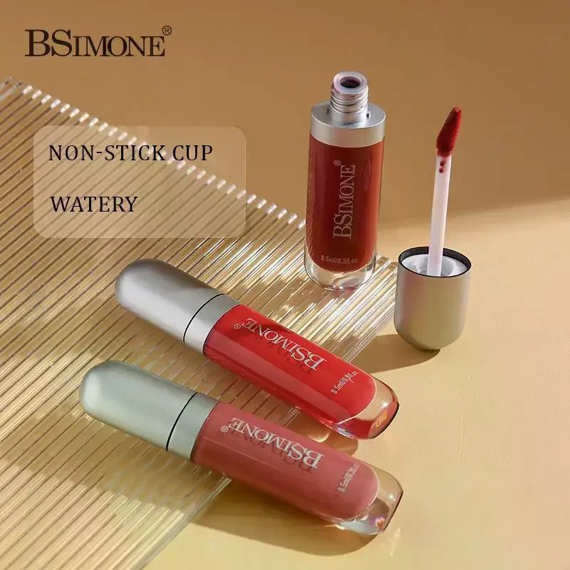 BSIMONE Batom Líquido Matte Aveludado de Longa Duração, Não Transfere, Alta Pigmentação, Hidratante e Nutritivo