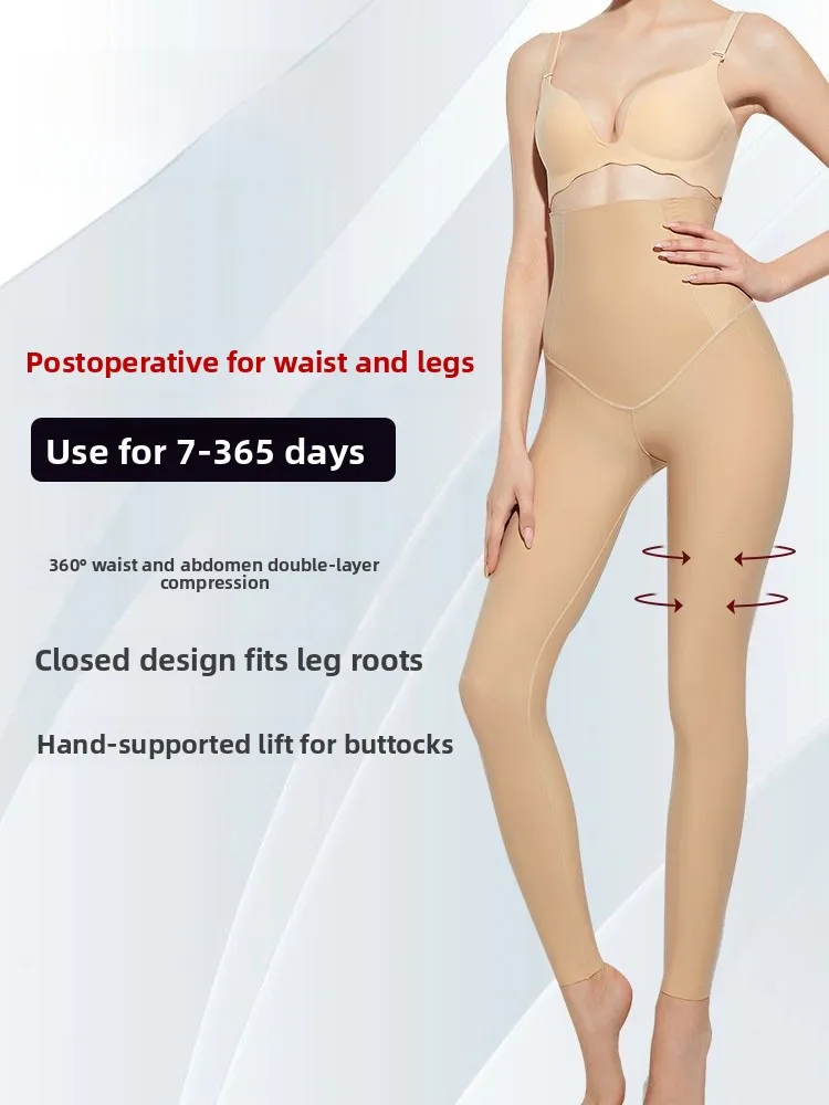 leggings-modellanti-a-vita-alta-post-operatori-rimozione-grasso-controllo-pancia-sollevamento-glutei-dimagranti-intimo-modellante-per-donna