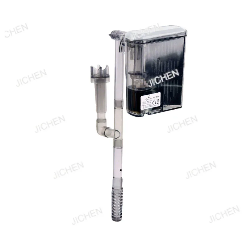 

JC aquarium waterfall filter: filter, oxygenate and remove oil film 3.5W350L/H with carbon filter