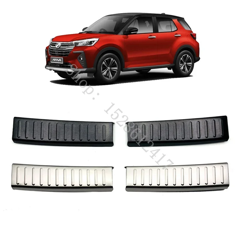 

for Perodua ATIVA accessories 304 stainless trunk interior dedicated rear guard tailgate threshold strip welcome pedal pedal