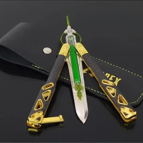 APEX Hero Blade Power Kid Glow-in-the-Dark Blade Blade Evil Spirit Dagger Cute New Training Tool Alloy Non-cutting Edge