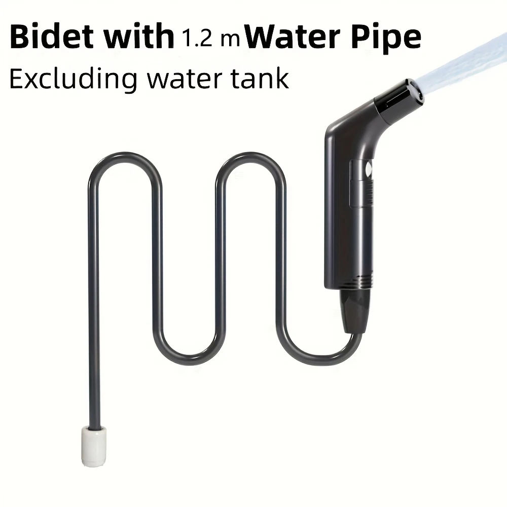 Een zeer handige draagbare elektrische bidetsproeier met 2-traps drukregeling, handspuit voor persoonlijke hygiëne - oplaadbaar, met watertank - ideaal voor reizen, kamperen en dagelijks gebruik