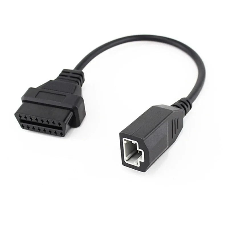 1pcs OBD2 Extension Cable For Honda 3Pin OBD1 to OBD2 16Pin Female Diagnostic Connector OBD II Extension Cable Best Price