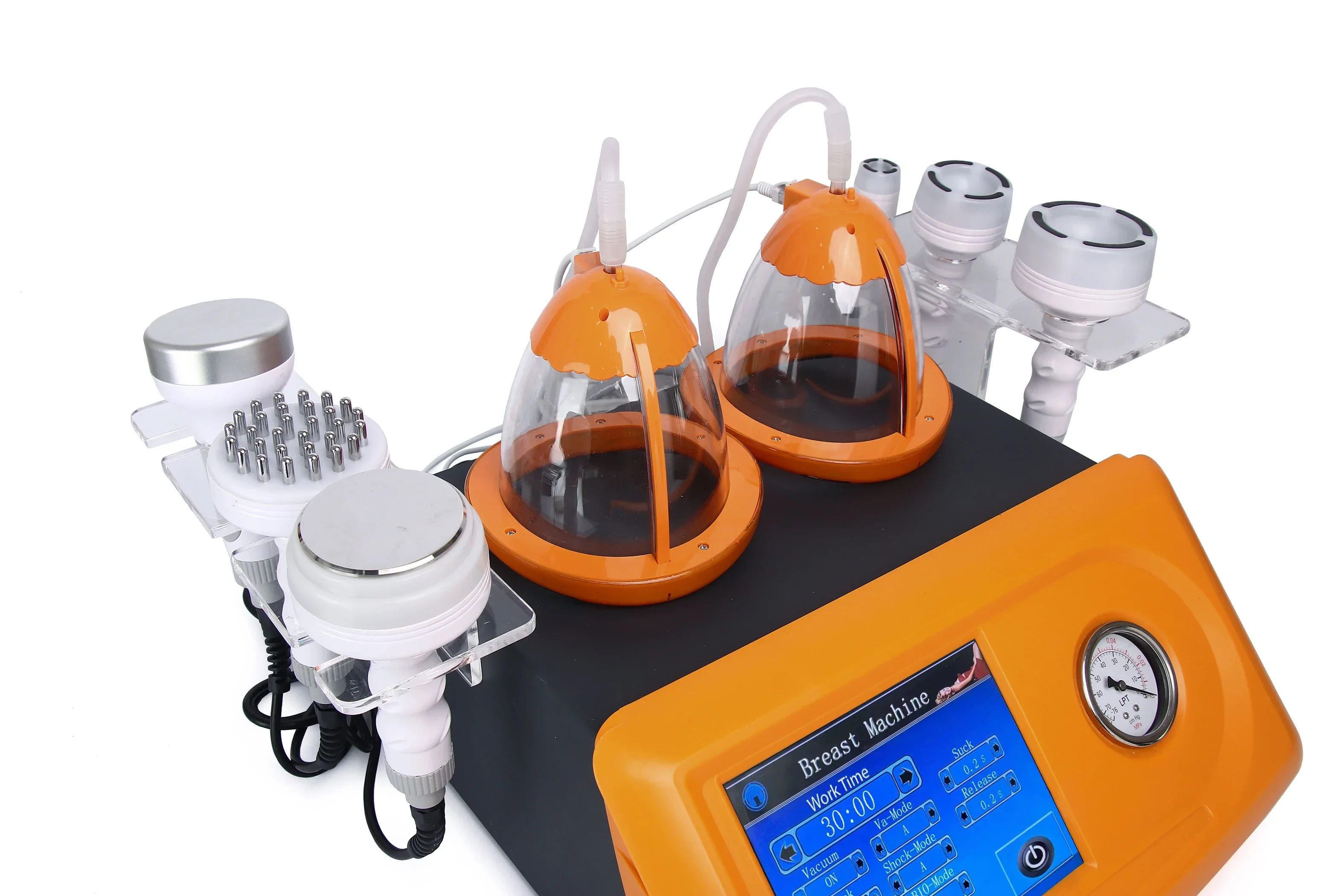 2024年最新型電動バストアップ真空ポンプ、バスト拡大真空カッピング装置、バスト拡大吸引ポンプ