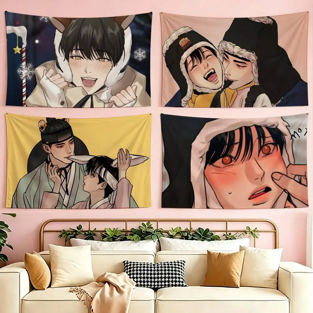 Painter The-w-Nights-Anime flag Suitable For Party Club Outdoor Interior Wall Decoration Banner Fans Gift