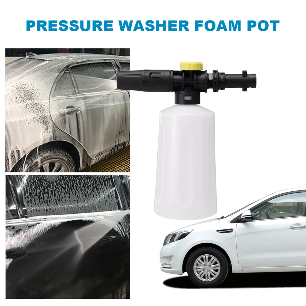 

Foamer Jet Bottle Adjustable Car Wash Soap Foam Gun Large Capacity Spray Bottle Water Gun for Karcher K2-K7 High Pressure Washer