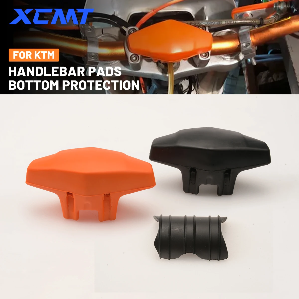 Für KTM XC XCF XCW XCF-W SX SXF EXC EXCF Adventure Motorrad Lenkerpolster Lenkungs-Brustschutz Bodenschutz