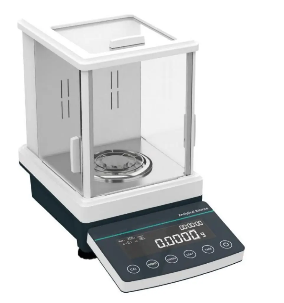 

High Precision 0.1mg/0.01mg Electronic Analytical Balance With Internal Calibration, Anti-Vibration & RS232 Interface For Lab