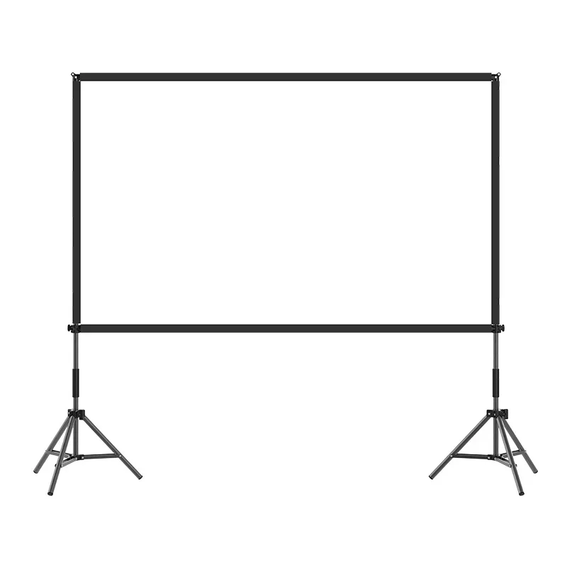 Indoor high definition projector bracket curtain, portable high definition bracket curtain