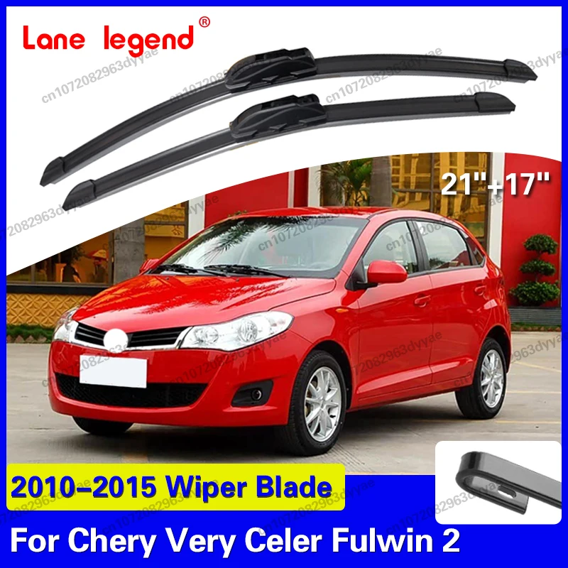 Para Chery Very Celer Fulwin 2 Storm Bonus ZAZ MVM 315 2010 - 2015: Palhetas Limpadoras Dianteiras e Escovas para Para-brisa - Acessórios Automotivos