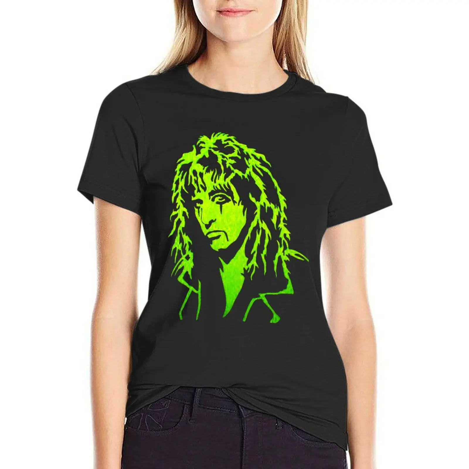 

Alice Cooper T-shirt aesthetic clothes shirts graphic tees plus size t shirts for Women loose fit