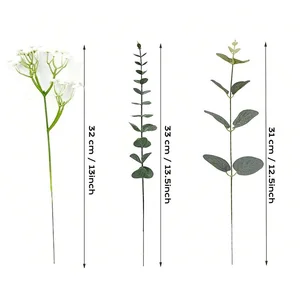 Künstliche Gypsophila gefälschte Blumen, Babyatatblume, Hochzeitsfeier, Heimdekoration, Blumensträuße, DIY -Accessoires, 10 PCs, 15 PCS 6 Hauptverkaufs Hochzeitstisch Ornament - №5