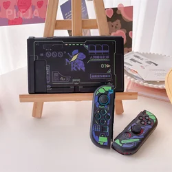 Custodia protettiva in silicone morbido carino alla moda per Nintendo Switch Custodia protettiva Oled per accessori per console di gioco Switch NS da uomo