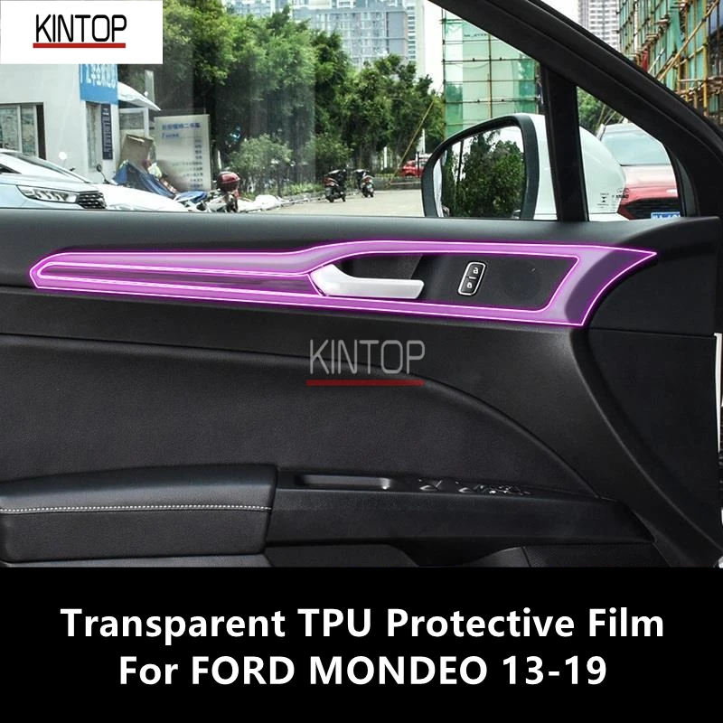 

For FORD MONDEO 13-19 Car Interior Center Console Transparent TPU Protective Film Anti-scratch Repair Film Accessories Refit