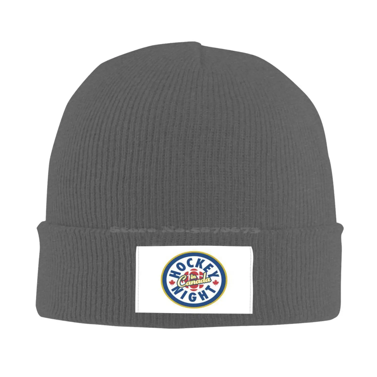 Hockey Night in Canada Logo Print Graphic Casual cap Baseball cap Knitted hat