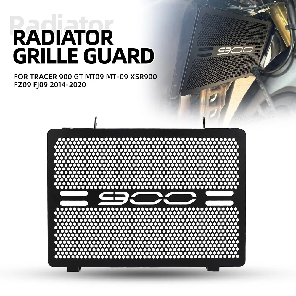 Radiator Grille Guard FOR YAMAHA TRACER 900 GT MT09 MT-09 XSR900 FZ09 FJ09 2014-2020 Radiator Mesh Cover Water Tank Protector