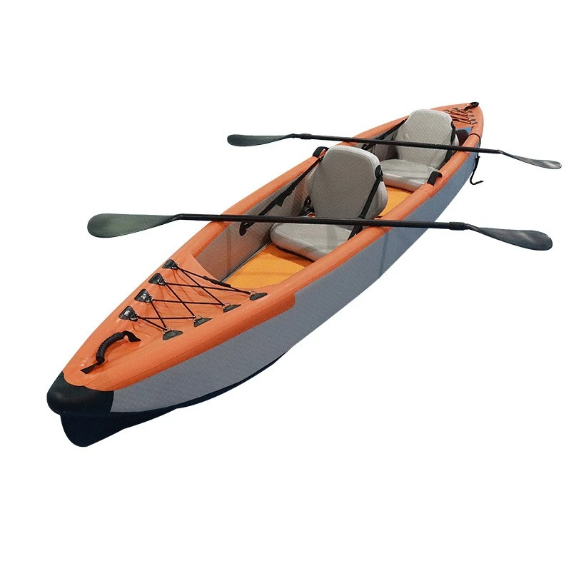 

Inflatable Kayak High Pressure Outdoor Rafting Boat Double Charge
