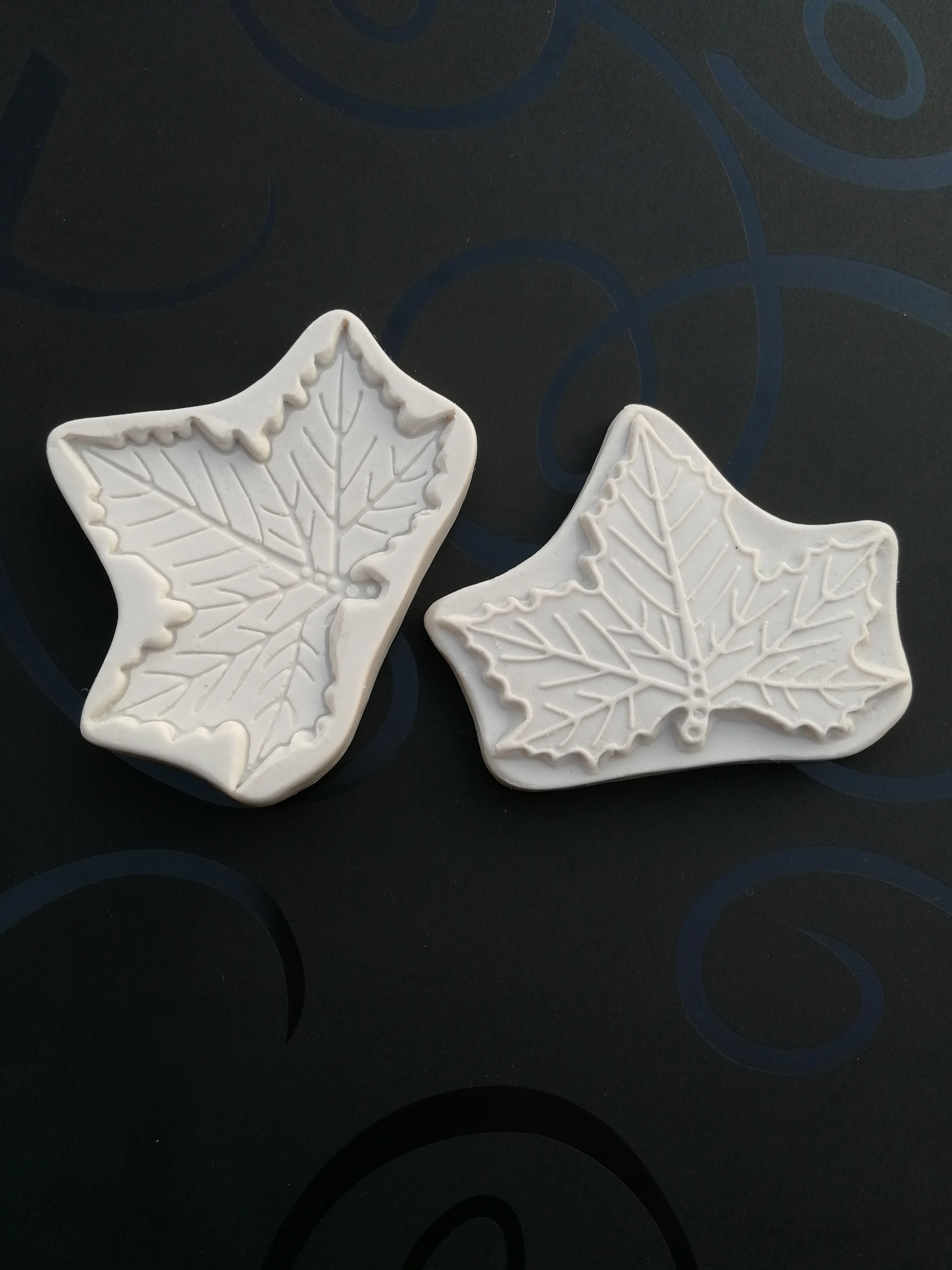 Large NEW Maple Leaf Veiners Silicone Mold Flower Making GumPaste Floral Petal Cold porcelain Fondant Marshmallow Clay FlowM2491