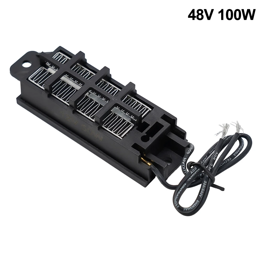 Black Greenhouse Heater Aluminum Heater PTC Heating Element Automatic Constant Temperature High Heat Transfer Efficiency