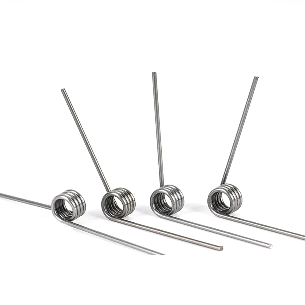 0.8 Wire Diameter Rotate Left V-Spring Torsion Small Torsion Spring, 180/120/90/60 Degree Torsion Spring, 10pcs