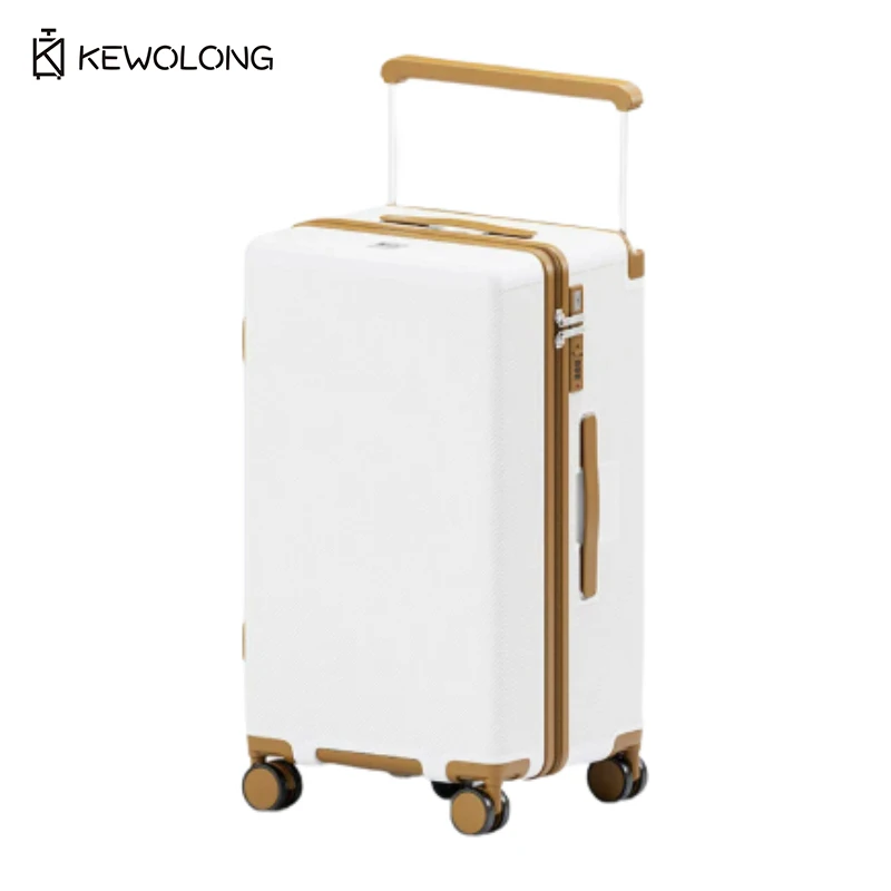 Wide Handle Carry On Luggage, Multiple Sizes Large Capacity Suitcase with Lock, Durable Travel Suitcase, Fast Shipping
